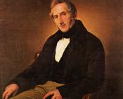 弗朗切斯科 海兹 : Portrait of Alessandro Manzoni